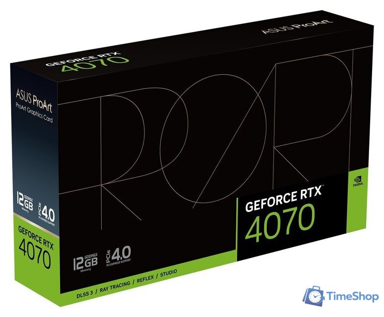 Видеокарта ASUS ProArt GeForce RTX 4070 12GB GDDR6X PROART-RTX4070-12G - Изображение №11 — Интернет-магазин Time-Shop