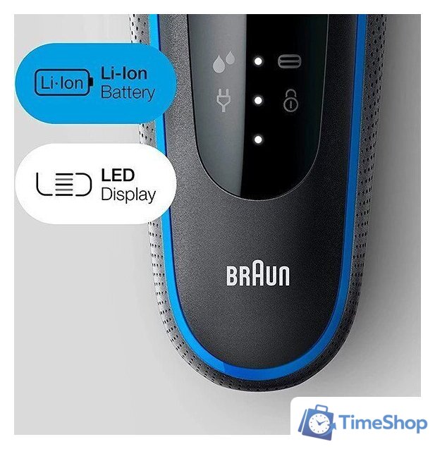 Электробритва Braun Series 5 52-A1650s - Изображение №4 — Интернет-магазин Time-Shop