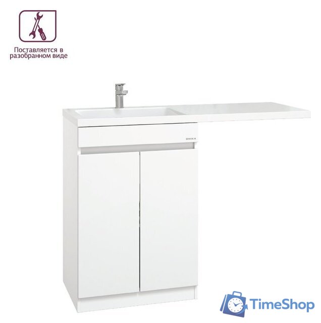  Onika Тумба под умывальник Милтон Нова 58 (105805) - Изображение №3 — Интернет-магазин Time-Shop