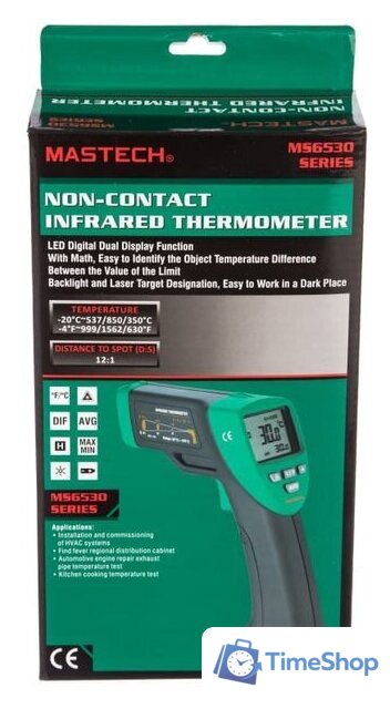 Пирометр Mastech MS6530B - Изображение №9 — Интернет-магазин Time-Shop