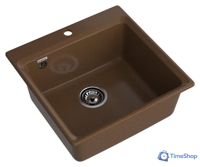 Кухонная мойка GranFest GF-LV-510 (терракот) - Изображение №2 — Интернет-магазин Time-Shop