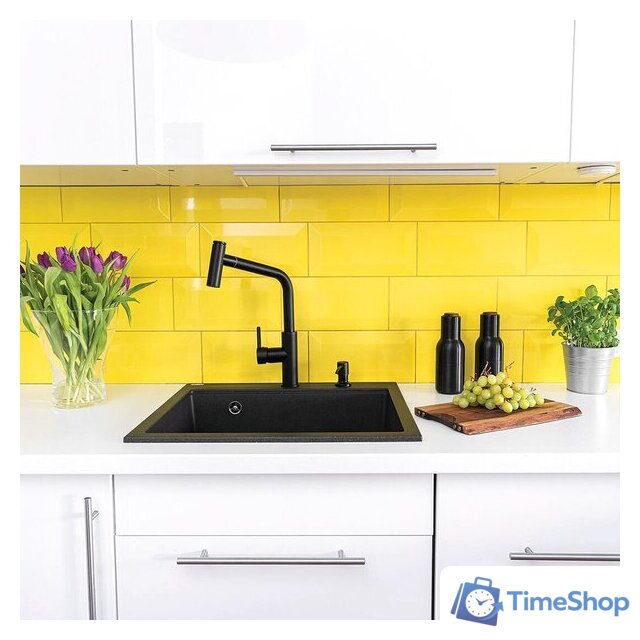 Кухонная мойка Laveo Tau SBT 7106 (черный) - Изображение №2 — Интернет-магазин Time-Shop