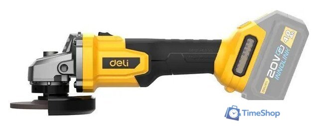 Угловая шлифмашина Deli EDC602Z (без АКБ) - Изображение №2 — Интернет-магазин Time-Shop