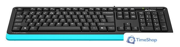 Клавиатура A4Tech Fstyler FKS10 (черный/синий) - Изображение №5 — Интернет-магазин Time-Shop