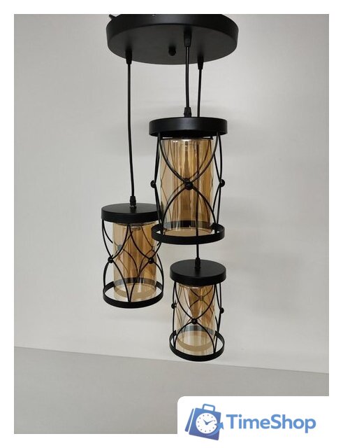 Подвесная люстра Mirastyle SX-N-8870/3H BK - Изображение №2 — Интернет-магазин Time-Shop