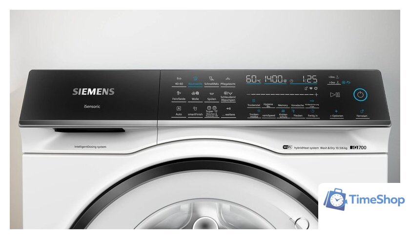 Стирально-сушильная машина Siemens iQ700 WN54C2A40 - Изображение №7 — Интернет-магазин Time-Shop