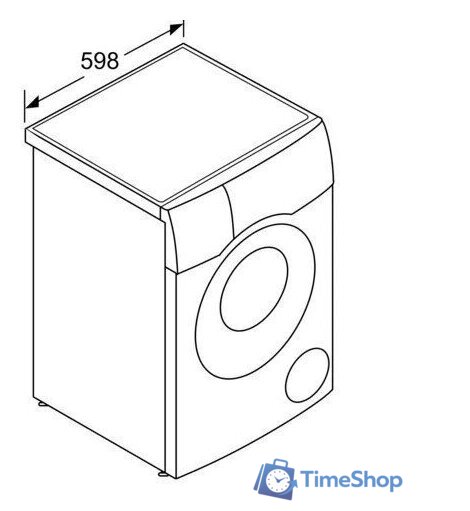 Стирально-сушильная машина Siemens iQ700 WN54C2A40 - Изображение №6 — Интернет-магазин Time-Shop