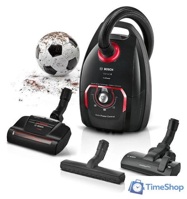 Пылесос Bosch Serie 8 BGL8POW2 - Изображение №4 — Интернет-магазин Time-Shop