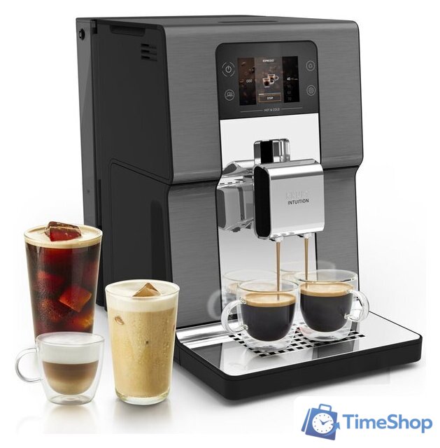 Кофемашина Krups Intuition Experience Hot&Cold EA879NE0 - Изображение №2 — Интернет-магазин Time-Shop