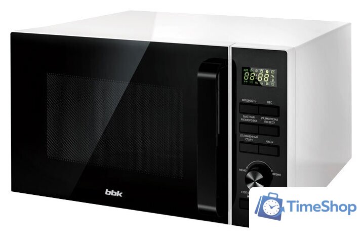 Микроволновая печь BBK 25MWS-970T/WB - Изображение №1 — Интернет-магазин Time-Shop