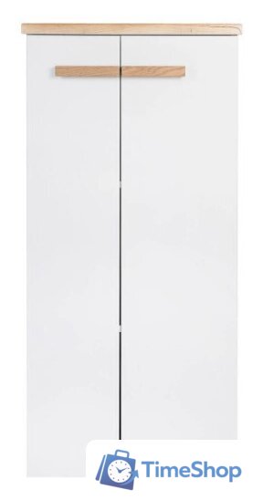  Viant Шкаф-полупенал Мюнхен VMUN50BEL-PENP (белый) - Изображение №2 — Интернет-магазин Time-Shop