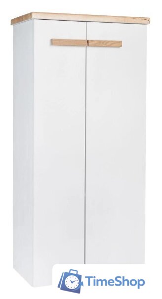  Viant Шкаф-полупенал Мюнхен VMUN50BEL-PENP (белый) - Изображение №1 — Интернет-магазин Time-Shop