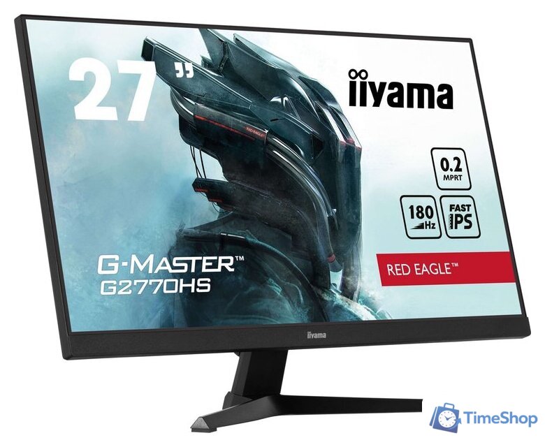 Игровой монитор iiyama G-Master Red Eagle G2770HS-B1 - Изображение №4 — Интернет-магазин Time-Shop