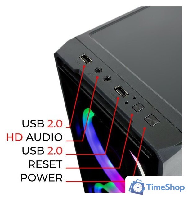 Корпус Ginzzu B177 - Изображение №7 — Интернет-магазин Time-Shop