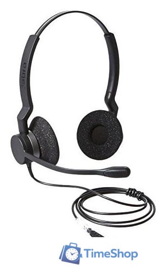 Офисная гарнитура Jabra BIZ 2300 Duo NC Balanced QD - Изображение №5 — Интернет-магазин Time-Shop