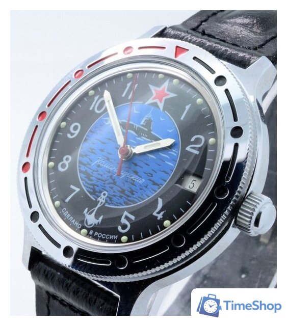 Наручные часы Восток Командирские 921163 - Изображение №6 — Интернет-магазин Time-Shop