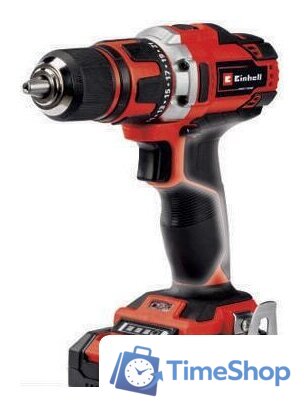 Дрель-шуруповерт Einhell TE-CD 18/40-1 Li 4513939 (с 2-мя АКБ, кейс) - Изображение №5 — Интернет-магазин Time-Shop
