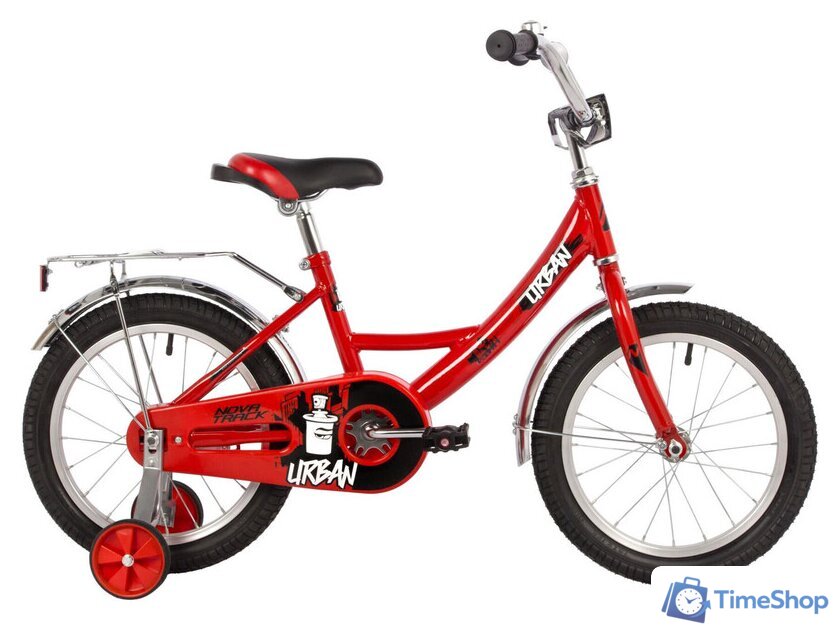 Детский велосипед Novatrack Urban 16 2022 163URBAN.RD22 (красный) - Изображение №1 — Интернет-магазин Time-Shop