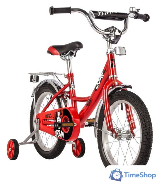 Детский велосипед Novatrack Urban 16 2022 163URBAN.RD22 (красный) - Изображение №2 — Интернет-магазин Time-Shop