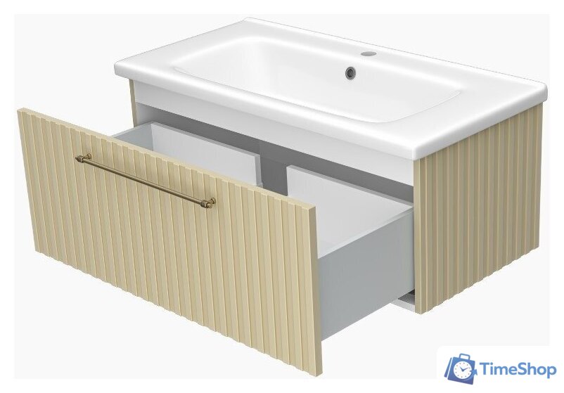 Brevita Тумба под умывальник Alicante 90 ALI-09090-4601Я - Изображение №3 — Интернет-магазин Time-Shop