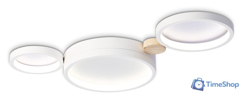 Припотолочная люстра Ambrella light FL4812/3 WH - Изображение №2 — Интернет-магазин Time-Shop