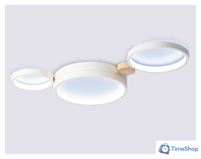 Припотолочная люстра Ambrella light FL4812/3 WH - Изображение №5 — Интернет-магазин Time-Shop