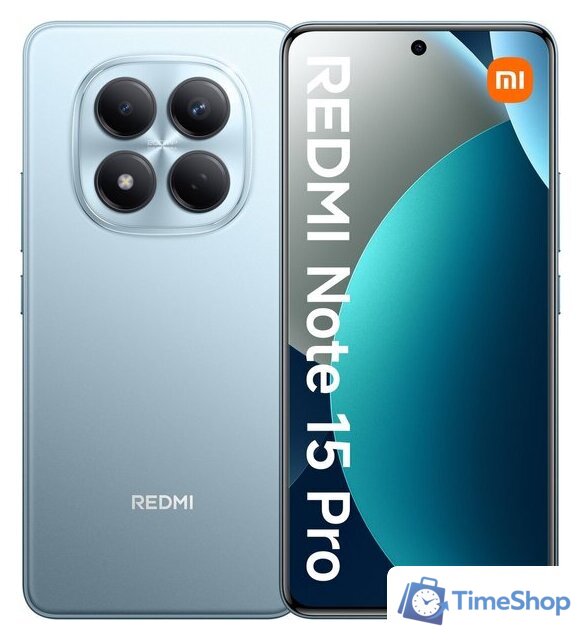 Телефон Xiaomi Redmi Note 15 Pro 8GB/256GB международная версия (синий) - Изображение №1 — Интернет-магазин Time-Shop