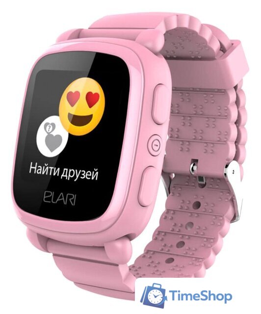 Детские умные часы Elari KidPhone 2 (розовый) - Изображение №1 — Интернет-магазин Time-Shop