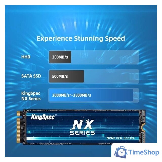 SSD KingSpec NX-2TB-2280 2TB - Изображение №2 — Интернет-магазин Time-Shop