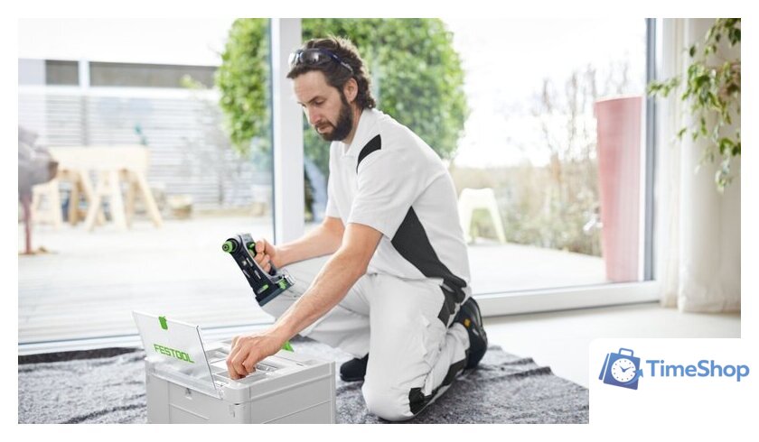 Дрель-шуруповерт Festool CXS 18-Basic 576882 (без АКБ, кейс) - Изображение №6 — Интернет-магазин Time-Shop