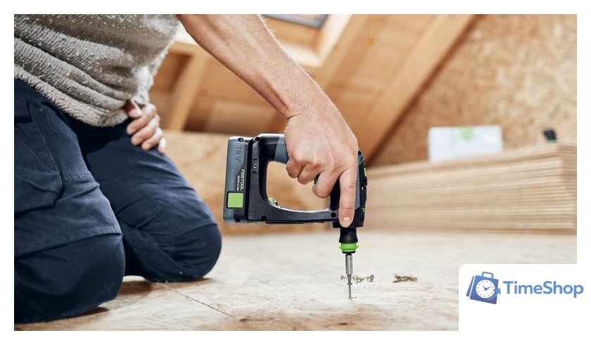 Дрель-шуруповерт Festool CXS 18-Basic 576882 (без АКБ, кейс) - Изображение №5 — Интернет-магазин Time-Shop