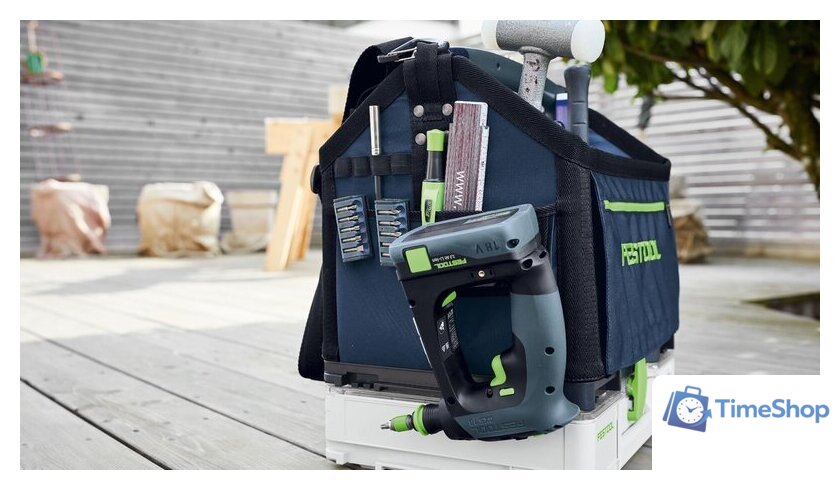 Дрель-шуруповерт Festool CXS 18-Basic 576882 (без АКБ, кейс) - Изображение №7 — Интернет-магазин Time-Shop