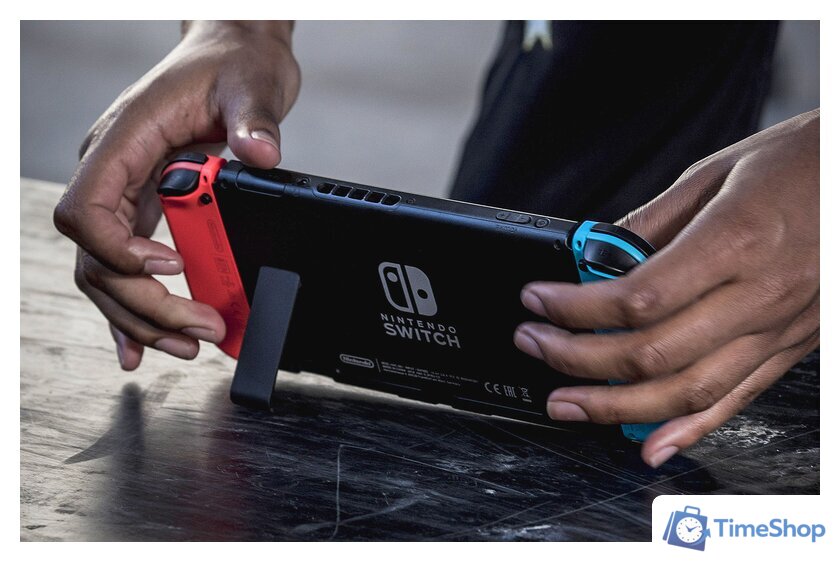 Игровая приставка Nintendo Switch 2019 (с неоновыми Joy-Con) - Изображение №10 — Интернет-магазин Time-Shop