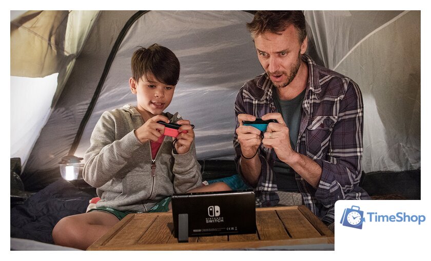 Игровая приставка Nintendo Switch 2019 (с неоновыми Joy-Con) - Изображение №13 — Интернет-магазин Time-Shop