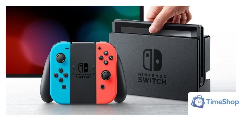 Игровая приставка Nintendo Switch 2019 (с неоновыми Joy-Con) - Изображение №8 — Интернет-магазин Time-Shop