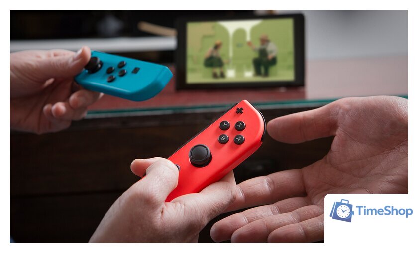 Игровая приставка Nintendo Switch 2019 (с неоновыми Joy-Con) - Изображение №12 — Интернет-магазин Time-Shop