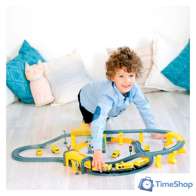 Набор железной дороги Givito Строительная площадка G201-001 - Изображение №7 — Интернет-магазин Time-Shop