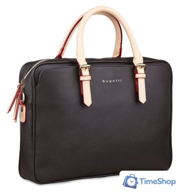 Женская сумка Bugatti Ella 15 49662602 (темно-коричневый) - Изображение №1 — Интернет-магазин Time-Shop