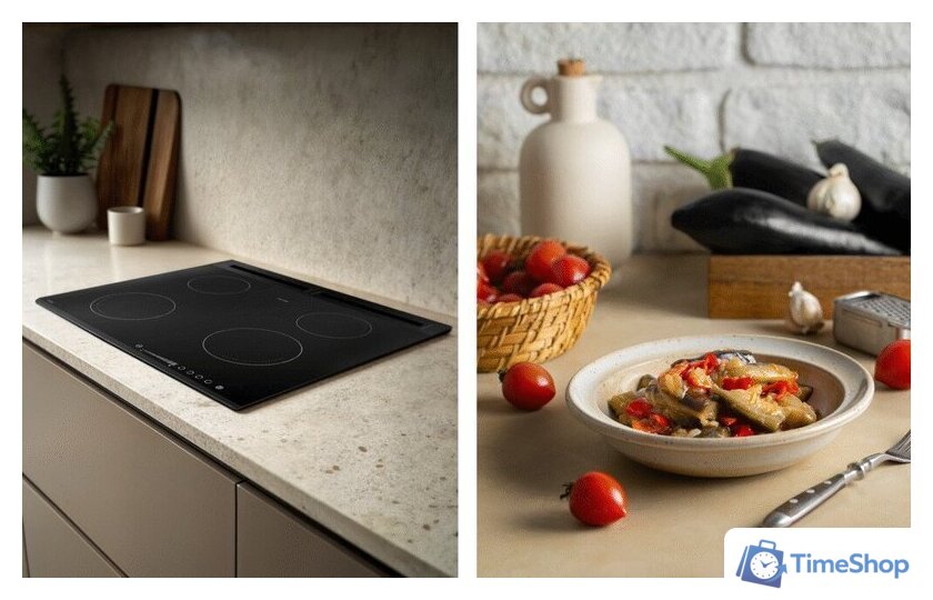 Варочная панель Solgaz Pure Classic Black 4+1 - Изображение №6 — Интернет-магазин Time-Shop