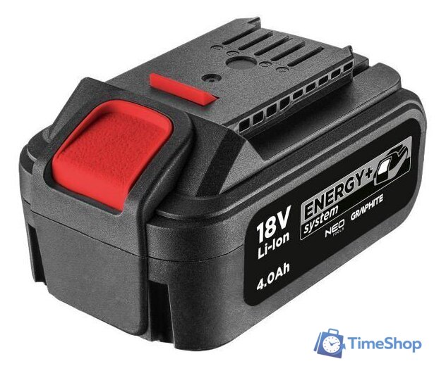 Аккумулятор GRAPHITE 58G004 (18В/4 Ah) - Изображение №1 — Интернет-магазин Time-Shop
