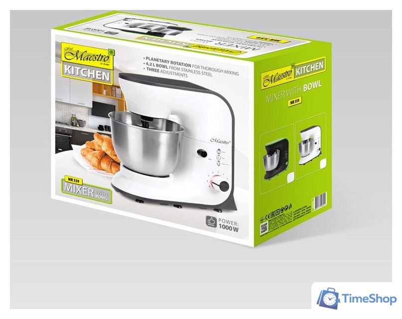 Планетарный миксер Maestro MR-559 - Изображение №5 — Интернет-магазин Time-Shop