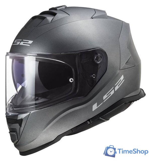 Мотошлем LS2 FF800 Storm II Solid (2XL, матовый серый) - Изображение №1 — Интернет-магазин Time-Shop