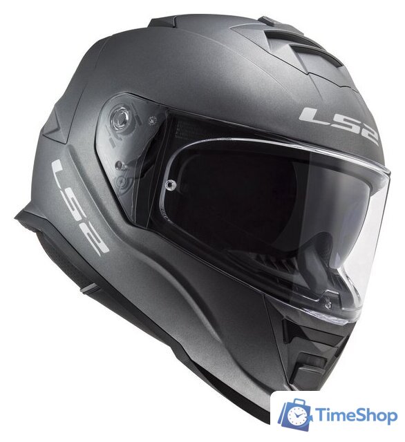 Мотошлем LS2 FF800 Storm II Solid (2XL, матовый серый) - Изображение №10 — Интернет-магазин Time-Shop