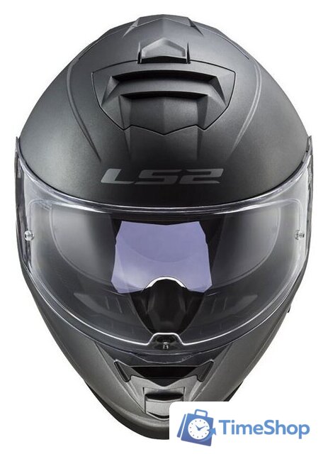 Мотошлем LS2 FF800 Storm II Solid (2XL, матовый серый) - Изображение №7 — Интернет-магазин Time-Shop