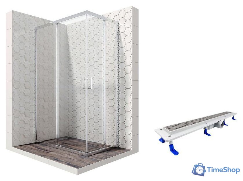 Душевой уголок Ambassador Set 14011101-ST11 - Изображение №1 — Интернет-магазин Time-Shop