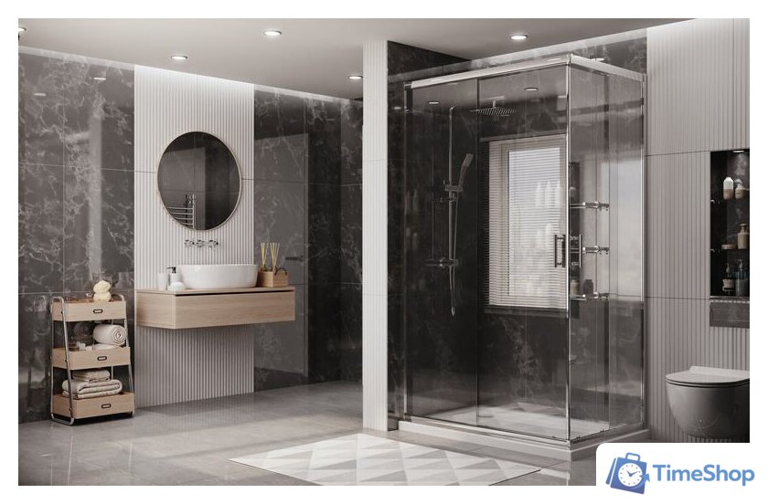 Душевой уголок Ambassador Set 14011101-ST11 - Изображение №2 — Интернет-магазин Time-Shop