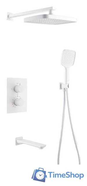 Душевая система  Abber Weiss Insel AF8050W (белый) - Изображение №1 — Интернет-магазин Time-Shop