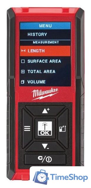 Лазерный дальномер Milwaukee LDM 45 4933459277 - Изображение №1 — Интернет-магазин Time-Shop