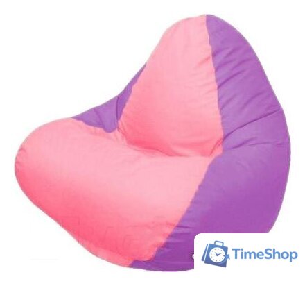 Кресло-мешок Flagman Релакс Г4.1-048 (розовый/сиреневый) - Изображение №1 — Интернет-магазин Time-Shop