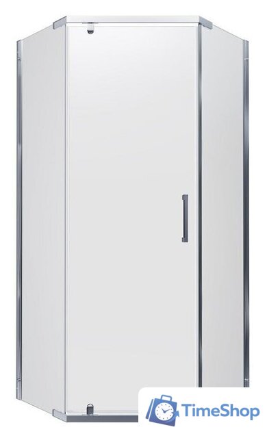 Душевой уголок Triton Дека Хром А1 90х90 без поддона (прозрачное стекло) - Изображение №1 — Интернет-магазин Time-Shop